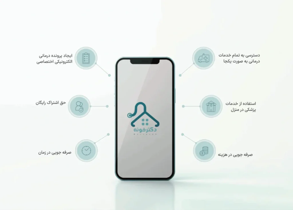 پروژه وب اپلیکیشن دکترخونه